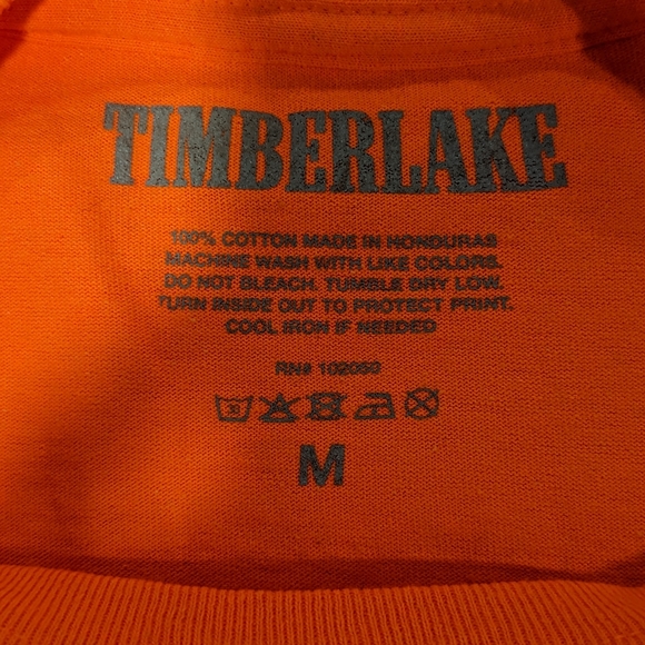 Justin Timberlake Man of the Woods World Tour Concert T Shirt Unisex Size Medium - Picture 4 of 5